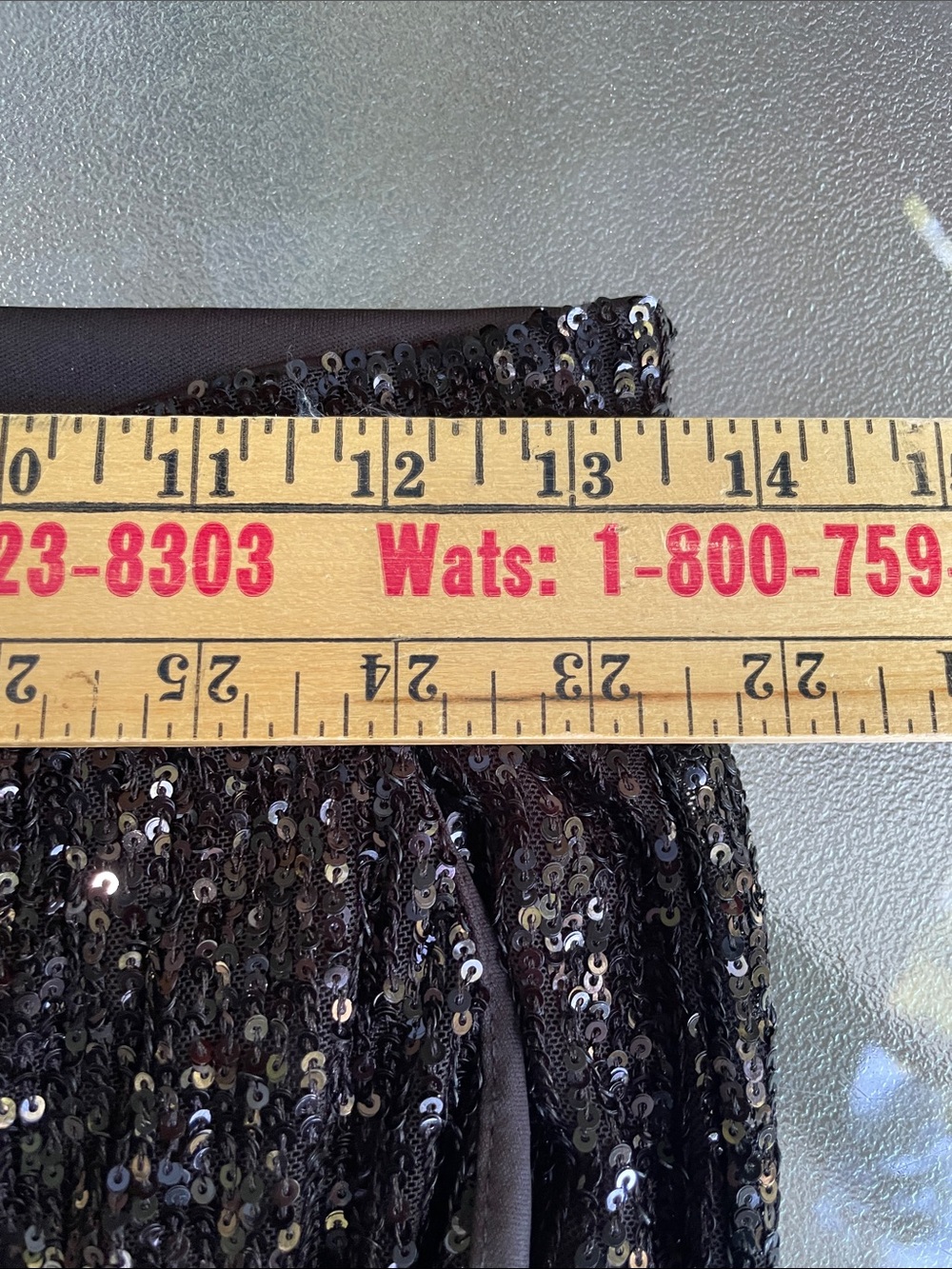 Cable & Gauge Black Sequin Trousers - Picture 7 of 10